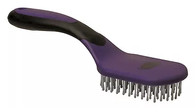 Weaver Leather Mane And Tail Brush7/8  Bristles  65-2057-C3 Purple/Black • $12.95