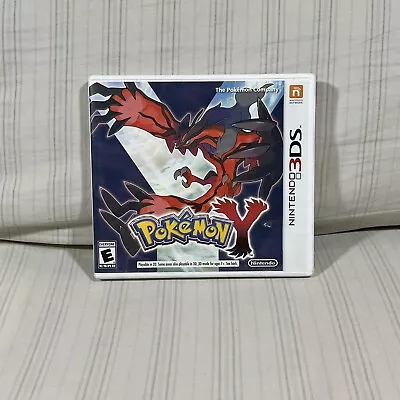 Pokémon Y (Nintendo 3DS 2013) With Case Authentic N2 • $34.99