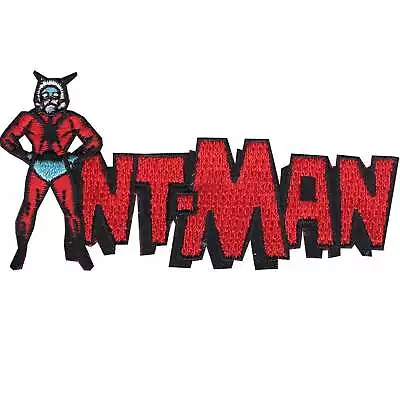 Marvel Comics Avenger 'Ant Man' Superhero Iron On Applique Patch • $13.99