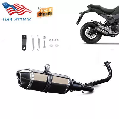 Low Mount Exhaust System Headers Muffler Pipe For Honda Grom MSX 125 2013-2024 • $91.20