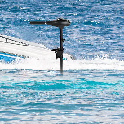 $128 • Buy 12V 40/45/58/65lbs Electric Outboard Trolling Motor Fishing Boat Kayak Engine US