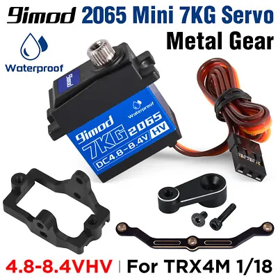 £23.26 • Buy 9IMOD 7kg 2065 Digital Servo HV Metal Gear Mini Servo For TRX4M 1/18 RC Car