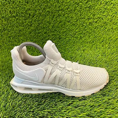 Nike Shox Gravity Womens Size 6 White Athletic Running Shoes Sneakers AQ8554-100 • $49.99
