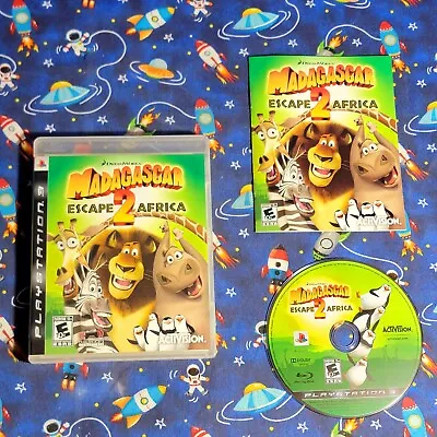 Madagascar Escape 2 Africa PS3 Complete W/ Manual • $19.99