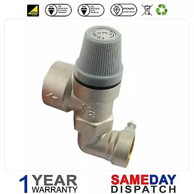 £15.54 • Buy Vaillant Combi Compact Vcw 242 282 E & 240 280 T Xt Pressure Relief Valve 190721