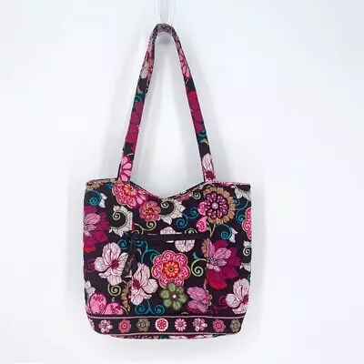 Vera Bradley Retired Mod Floral Pink Medium Tote Bag • $28