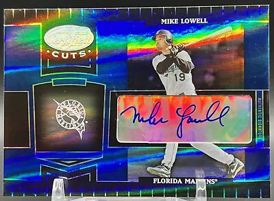 2004 Leaf Certified Cuts Mike Lowell Signature 23/25 NM+ Marlins Auto Card #80 • $24.99