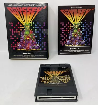 Dynasty! (Magnavox Odyssey 2 1979) With Manual Tested And Working • $18.94