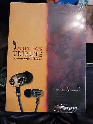 NIB Miles Davis Tribute Jazz In-Ear Only Headphones - Black/Gold *COLLECTORS!* • $650