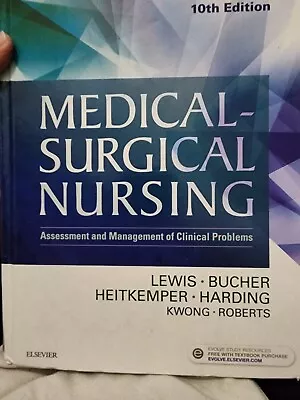 Medical-Surgical Nursing: 10th - Assessment And Management Of Clinical Problems  • $7.97