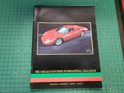 Road America Race Program International Challenge July 1987 Elkhart Lake Wi • $12.95