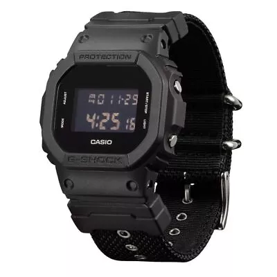 Casio G-Shock Digital Shock Resistant Alarm Flash Alert DW-5600BBN-1 Mens Watch • $157.62