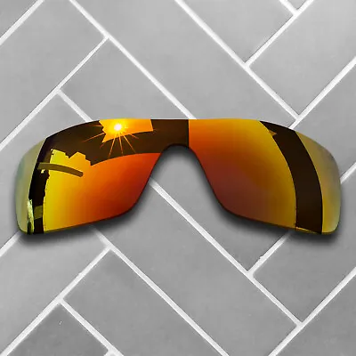 Fire Red Mirrored Replacement Lenses For-Oakley Batwolf Polarized • $17.39