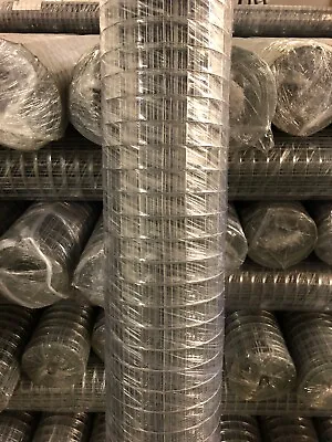 Welded Chicken Wire Mesh Aviary 30m X 90cm 1  Or 1/2  16g 19g  16 Or 19 Gauge. • £97.99