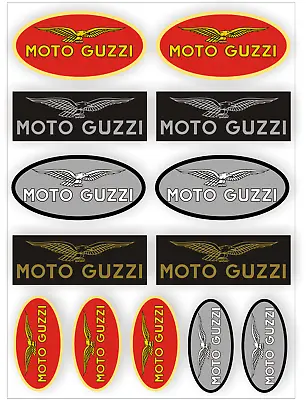 Moto Guzzi Decals / Stickers X13 Printed On Quality Vinyl & Laminated • $6.83