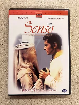 Senso Luchino Visconti Alida Valli DVD Used • $8.99