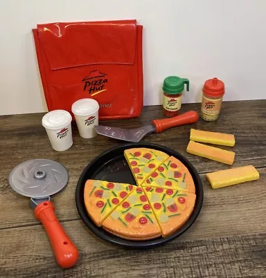 Vintage Pizza Hut Play Food Lot Breadsticks Cheese Cutter Spatula Pepper Soda • $29.99