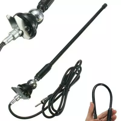 1X 16  Mount Swivel Base Car Roof AM/FM Radio Amplified Antenna Aerial Universal • $16.59