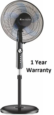 £24.99 • Buy 16'' Fan With 3 Speeds Oscillating Electric, Timer & Resistant Copper Motor