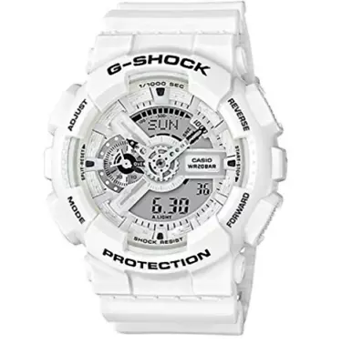 Casio G-Shock Marine GA110MW-7A Series White Poly Digital Quartz Men's Watch  • $149.91