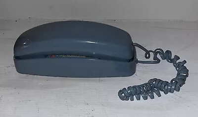 Vintage AT&T Trimline 230 Powder Blue Corded Push Button Receiver Phone W/Cord • $22.40