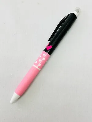 Disney Minnie Mouse Black Erasable Ballpoint Pen 0.5mm Lead / Japan Store • $17.99