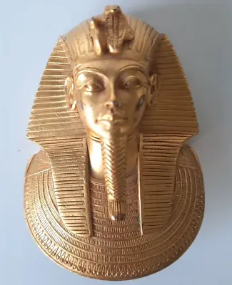 Metropolitan Museum Of Art MMA 1976 Metal Egyptian King Tut Mask 2.5  Pendant C2 • $55.98