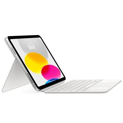 Genuine Apple Ipad 10th Generation Smart Magic Keyboard Folio Case White New • £129.90