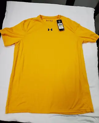 Under Armour Tech Short Sleeve T-Shirt  1305775 Yellow MUST SELL FOR NEW ITEMS! • $18