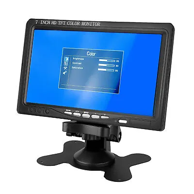 7  IPS LCD Monitor HDMI Video Audio Speaker For Camera Security DVD Player PC • £58.43