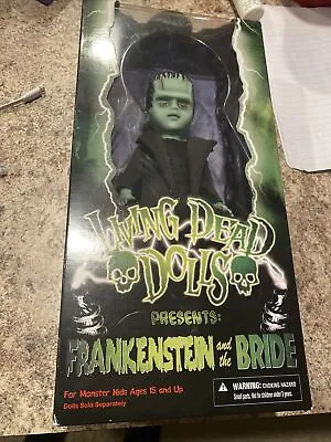 Living Dead Dolls Frankenstein Mezco 10 Inch Unopened Excellent Condition NIB • $99.97