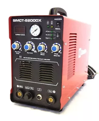 Plasma Cutter 50a 3in1 Simadre 110/220v 5200dx 200a Tig Arc Mma Welder New • $459