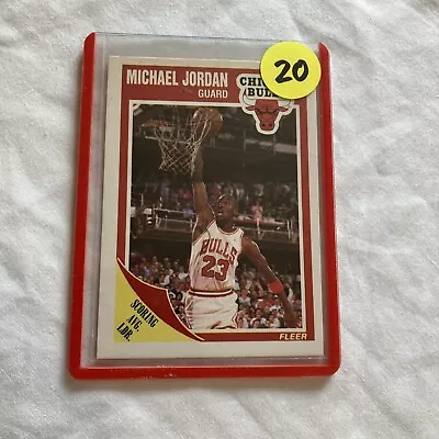 Michael Jordan 1989-90 Fleer #21 • $20