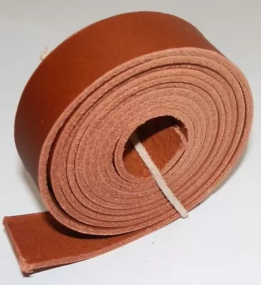 Clearance 2mm Thick Veg Tan Straps Premium Quality Leather • £4.75