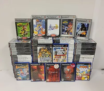 120 X EMPTY PS2 Cases JobLot - Tekken Sonic Resident Evil Spider-Man Crash [70] • £24.99