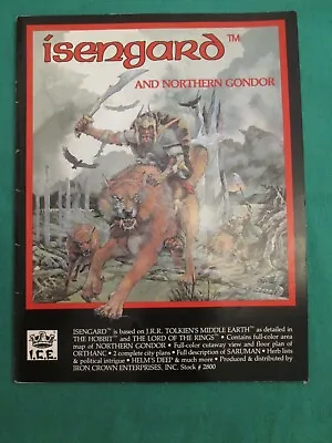 Isengard & Northern Gondor - Merp - Ice Rpg - 1987 #2800 - Missing Maps • £34.99