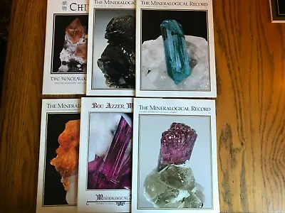 Mineralogical Record Periodical Full Year 2007 Six Issues • $100