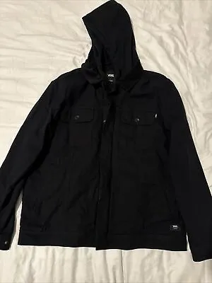 Vans Hooded Tucker Jacket - Black 2XL • $30