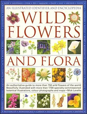Illustrated Identifier And Encyclopedia Of Wild Flowers By Mick Lavelle Book The • £4.49