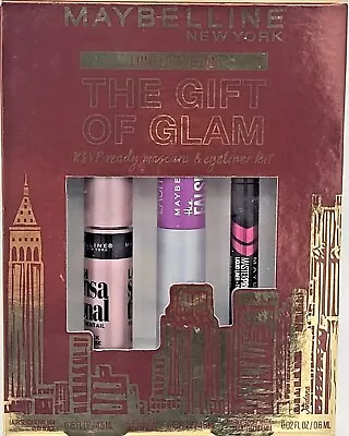 Maybelline Limited Edition The Gift Of Glam RVSP-Ready Mascara & Eyeliner Kit • $8.99