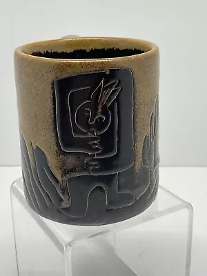 Design By MARA Mexico KOKOPELLI (Fertility Deity) SAGUARO ART Flute Musician Mug • $14.99