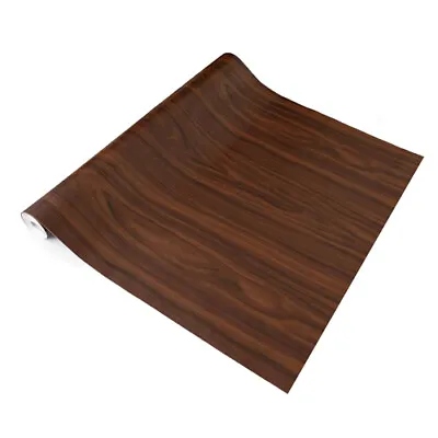 90cm X 1m Up To 15m D-c-fix WALNUT Sticky Back Plastic Vinyl Wrap Film • £10