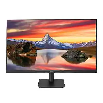 LG 27  FHD IPS 3-Side Borderless Monitor Anti-Glare & AMD FreeSync™ - 27MP40W-B • $86.95