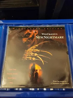 Wes Craven's New Nightmare On Elm Street Horror Freddy Krueger Laserdisc • $37.34