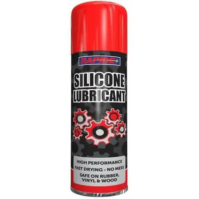 £4.74 • Buy Silicone Grease Aerosol Spray Lubricant Can Water Resistant Treadmill Oil 300ml