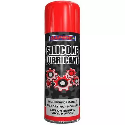 £4.74 • Buy Silicone Grease Aerosol Spray Lubricant Can Water Resistant Treadmill Oil 300ml