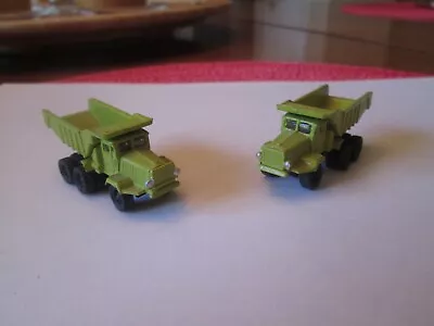 N Scale 2  Heavy Duty Rock Trucks Trucks !!! • $7.99