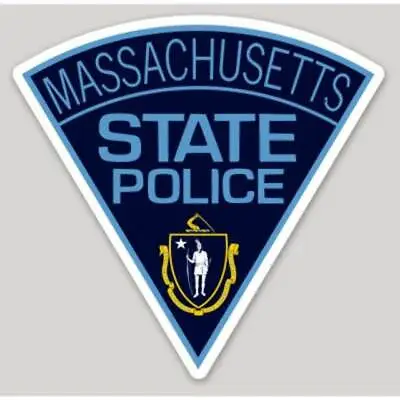 2 Inch Non-Reflective Massachusetts State Police Logo Sticker Decal • $3.99