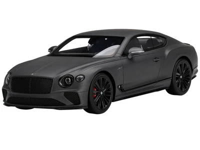 $139.99 • Buy Bentley Continental Gt Speed Anthracite Satin Gray 1/18 Model Top Speed Ts0386