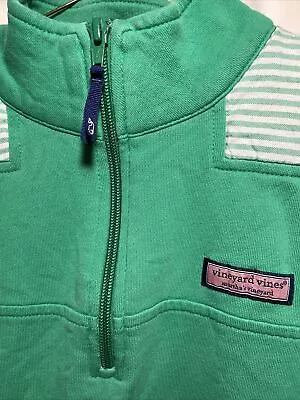 Girls Small VINEYARD VINES Green Pullover Top Sweatshirt • $10